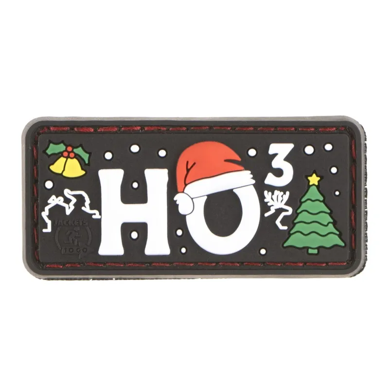 Ho Ho Ho Rubber Patch