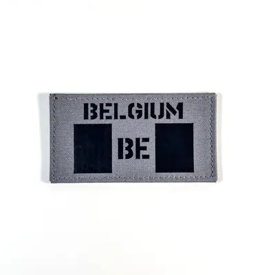 Belgium Flag Patch ( / IR) - Apatch