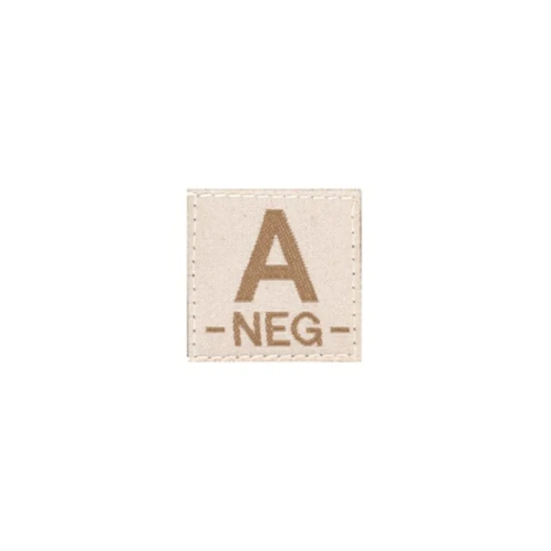 Clawgear A NEG Bloodgroup Patch · Tan / FDE