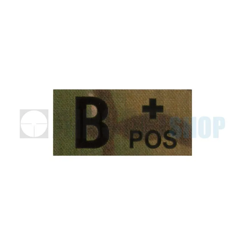 Clawgear B Pos IR Patch · Multicam