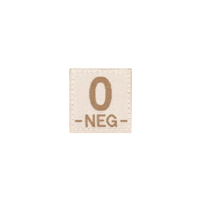 Clawgear O NEG Bloodgroup Patch · Tan / FDE