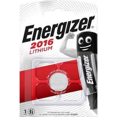 CR2016 Lithium 3V Batterij - Energizer