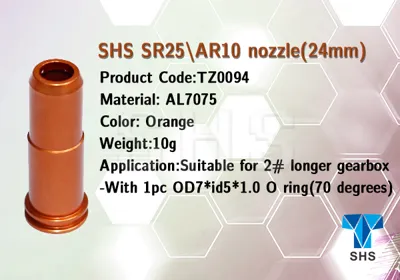 Nozzle para AR10 SR25 - SHS