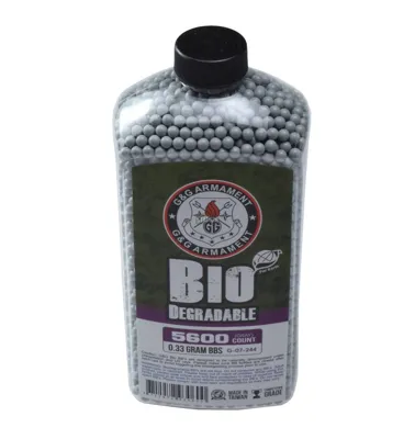 0.33g - 5600 Bio BBs - G&G Armament