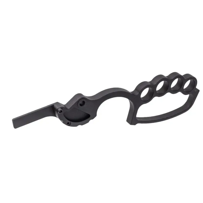Lambda Defence Under Lever Duster Ring Grip for G&g LevAR GNB · Negro