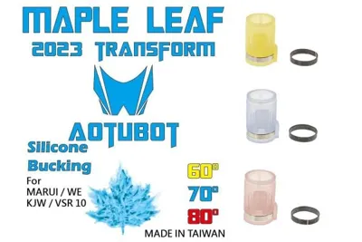 2023 Autobot Silicone Bucking 60° - Maple Leaf