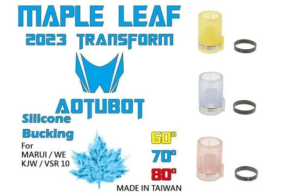 Maple Leaf 2023 Autobot Silicone Bucking 80°