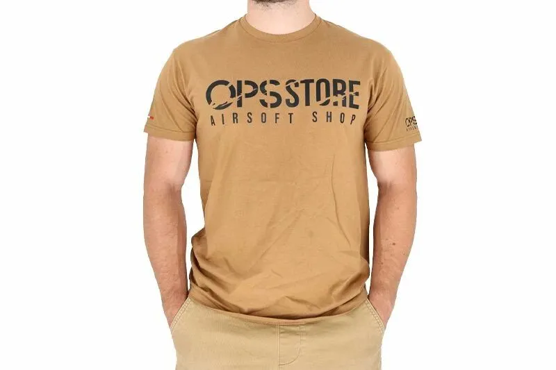 Tee Shirt Cracked Ops-Store · Marrón