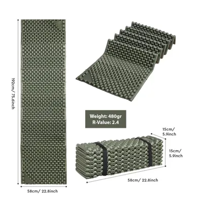 Υπόστρωμα Thermalpro (Peanut) Alu Mat (XL) Χακί - Alpin
