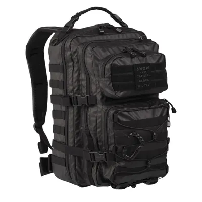 Σακίδιο US Assault Tactical Large Μαύρο - Mil-Tec