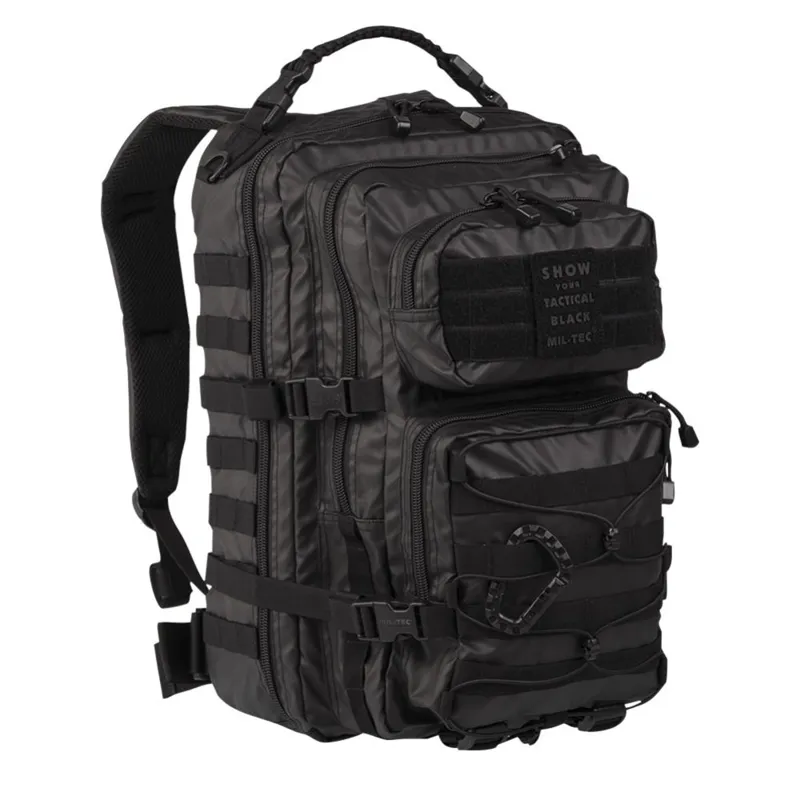 Mil-Tec Σακίδιο US Assault Tactical Large Μαύρο