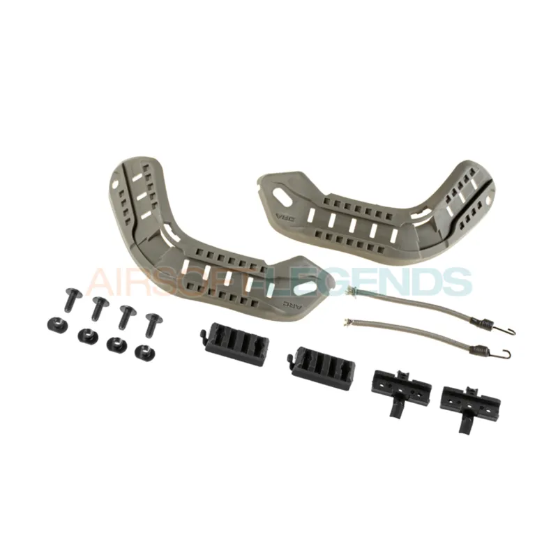FMA Airsoft FMA MICH 2000 Rail Set · Foliage green