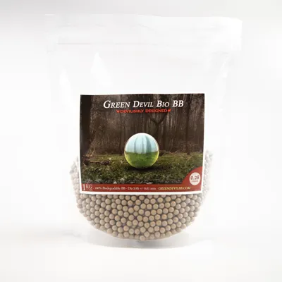 0.28g Premium Bio BBs 3600 rds - Green Devil