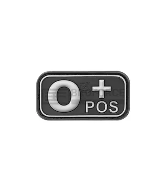 JTG Bloodtype Rubber Patch 0 Pos