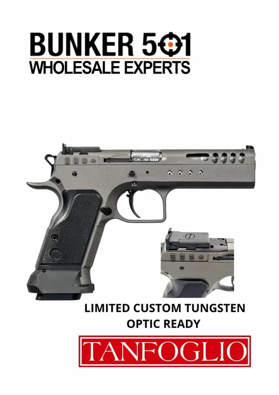 Tanfoglio Limited Custom Tungsten -Optic Ready
