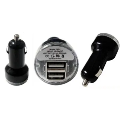 USB de Coche con 2 Tomas 12V para Linternas - Albainox