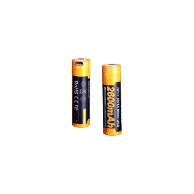 Recargable por Micro USB 18650 de 2600 mAh - Albainox