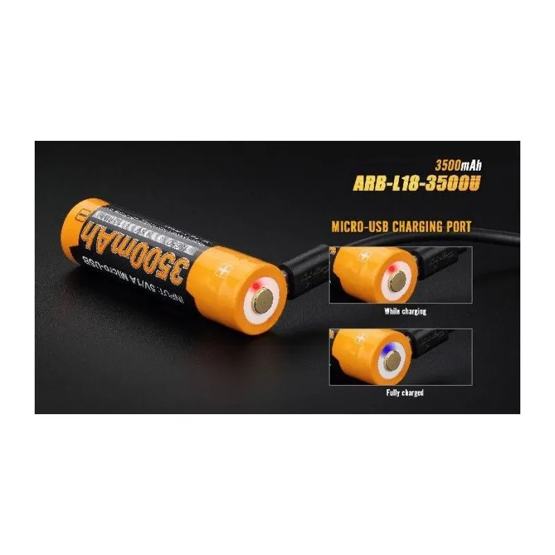 Fenix Light 3500 mAh Recargable por Micro USB