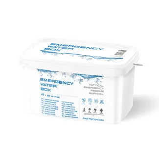 Pro-Ration Emergency Water BOX