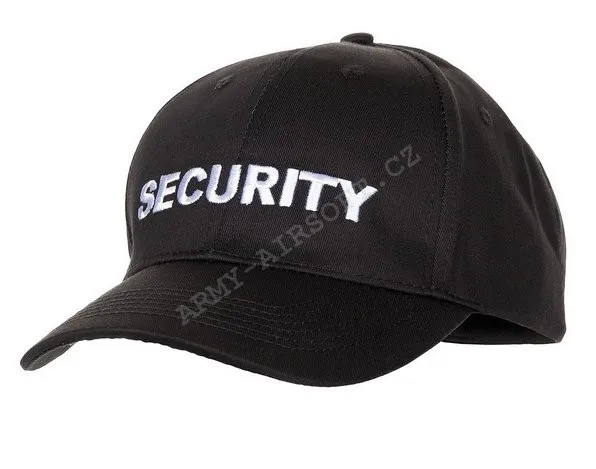 MFH Čepice US Baseball Security ČERNÁ - Maskáče