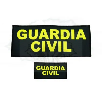 Guardia Civil Chaleco Antibalas Delantero y Trasero - Albainox