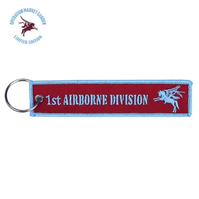 Llavero Division 1ª División Paracaidista Britanica Pegaso Bordado