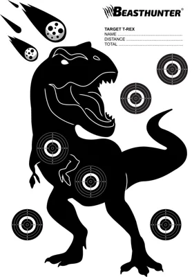 Terč Silueta T-Rex - Beast Hunter