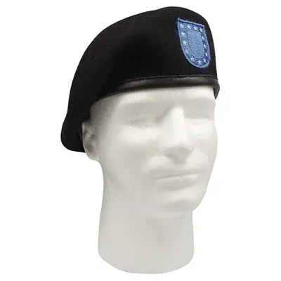 Baret US Inspection Ready Černý - Barva: Černá -, Velikost: 58 - Rothco