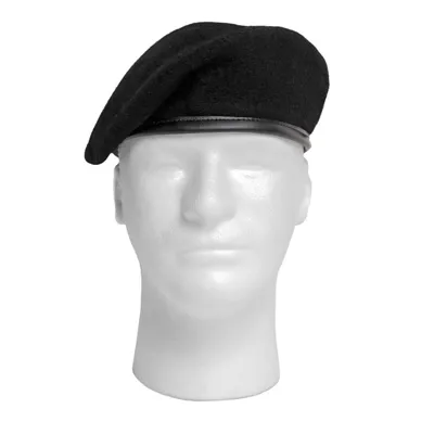 Baret US Ultra Force Černý - Barva: Černá -, Velikost: 54 - Rothco