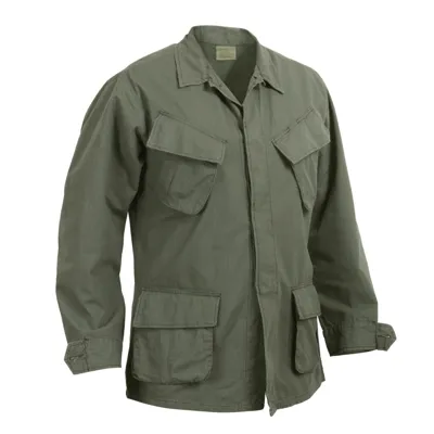 Blůza Vintage Vietnam Fatigue Zelená - Barva: Zelená -, Velikost: L - Rothco