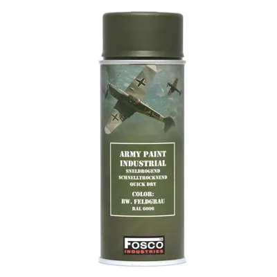 Pintura en Espray Color Feldgrau Ral 6006 Wwii 400 ml - FOSCO.