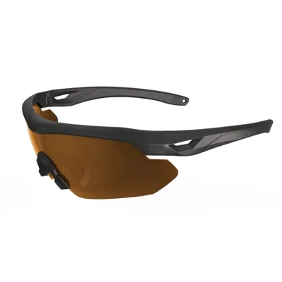 Brýle Lehké Střelecké Nighthawk Pro LASER Sklo HNĚDÉ - Swiss Eye