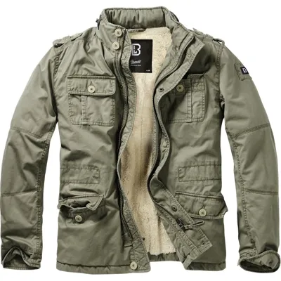 Bunda Britannia Jacket Zateplená Zelená - Barva: Zelená -, Velikost - Brandit