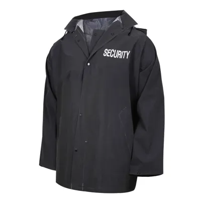 Bunda Do Deště Security ČERNÁ - Barva: ČERNÁ -, Velikost: XL - Rothco