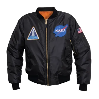 Bunda MA1 Flight Nasa Černá - Rothco