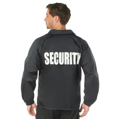 Bunda Security Enforcement Coaches Černá - Barva: Černá -, Velikost - Rothco