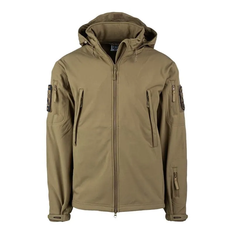101Inc Bunda Tactical 101 Inc Softshell Písková