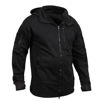 Bunda Tactical S Kapucí ČERNÁ - Barva: ČERNÁ -, Velikost - Rothco