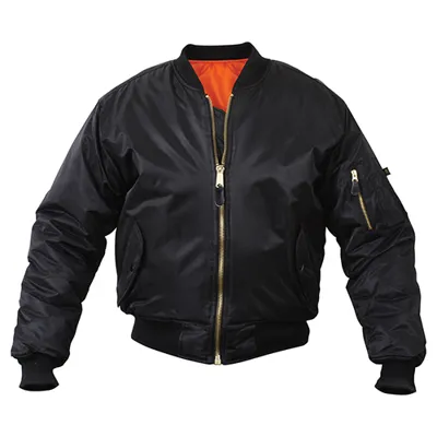 Bunda Ultra Force MA1 Flight Černá - Barva: Černá -, Velikost: 6XL - Rothco