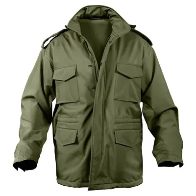 Bunda US M65 Softshell Zelená - Barva: Zelená -, Velikost: XXL - Rothco