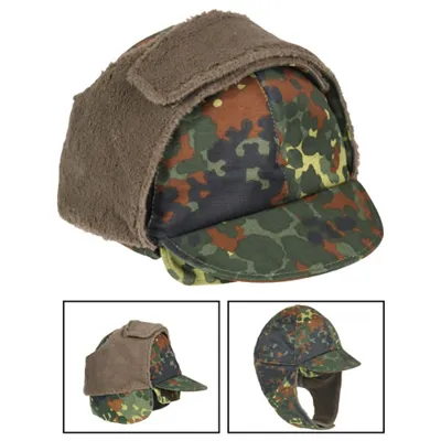 Zimní Čepice BW S Kšiltem - Bundeswehr