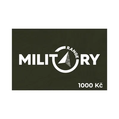 Dárkový Poukaz MR 1000 Kč - MILITARY RANGE