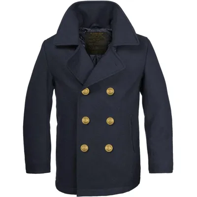 Kabát BW Marine Vlněný - Barva: MODRÁ, Velikost: 3XL - Mil-Tec