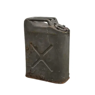Kanystr US WWII Na Benzín, Plechový, Použitý - Armáda U.S