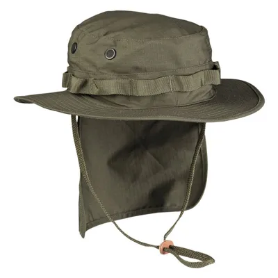 Klobouk Jungle S Límcem Rip-Stop Zelený - Teesar