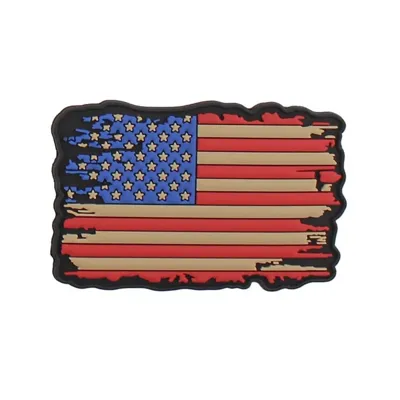 Nášivka Velcro 3D Plastová Vlajka USA - 101Inc