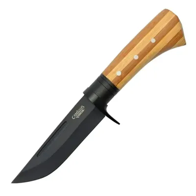 Nůž Hunter S Bambusovou Rukojetí a Pouzdrem - Camillus