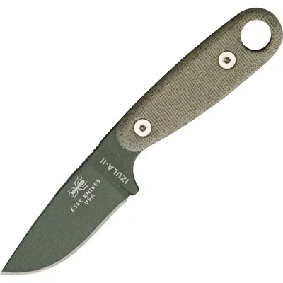 Nůž Izula-Ii S Pouzdrem Zelená Čepel - Esee