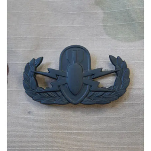 Armáda U.S Odznak US EOD Basic Černý Kov