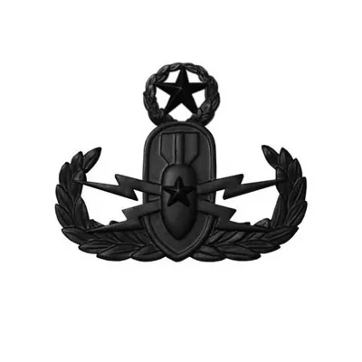 Odznak US EOD Master Černý - Armáda U.S
